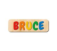 Name Puzzle for Kids Personalised Baby Gifts Wooden Name Puzzles for Toddlers 1-3 1st Birthday Baby Gift for Boys and Girls Toddler Learning Toys for Kids Christmas (Only Name, Up to 5 Letters)
