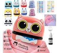 Name Stamp for Clothing Kids Waterproof, Personalised Name Stamp for Clothes Kids Permanent, Customized School Name Stamp Labels Stickers Washable for Baby Daycare Uniform