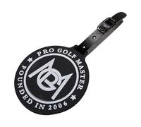 Name Tag for Golf Bags - Adjustable Strap Loop, High-Visibility Marking Card, Lightweight Luggage Label | Resilient Identity Insert Holder, Outdoor Tournament Organizer Tag, Reusable Travel