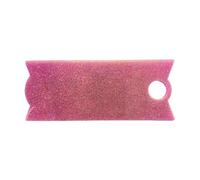 Name Tag for Water Bottle - Glass Name Plate, Personalised STAN-LEY Cup Name Plate, Glitter Acrylic Accessories Charm for Glasses, Topper Plates