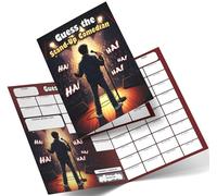 Name the Stand Up Comedian Fundraising Scratch Card. A4 Size - 50 Squares - Double Sided 330gsm Card