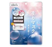 Nameraka Honpo Medicated Wrinkle Essence Mask, White, Soy Milk Isoflavone, Aging, Moisturizing, Drying, Whitening, Niacinamide