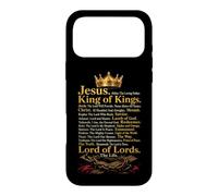 Names Of God Jesus King Of Kings Lord Of Lords Christian Case for iPhone 17 Pro Max