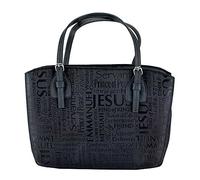Names of Jesus Handbag Style Bible Cover - Black - Extra Large by White Dove Designs