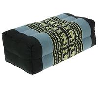 Namesakes Kapok Material Yoga Block Meditation cushion - Support Bolster- Light & Dark Blue Elephant