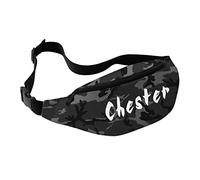 Nametape Express Belt-Bum Bag/Fanny Pack - Stay organised and Stylish on-the-go with This Personalised Money Belt fastival Bag Hip Purse Printed with Name (Midnight Camo)
