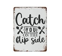NAMEY Life is What You Bake It Funny Quote Baking Cooking Kitchen Chefs Bakers Cooks Related Wall Art Post Retro Metal Tin Sign Vintage Aluminum Sign for Home Coffee Wall Decor 12 x 16 Inch