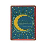 NAMEY The Alchemist Art Print,Inspirational Quote,Spiritual,When You Want Something The Whole Universe Conspires Retro Metal Tin Sign Vintage Aluminum Sign for Home Coffee Wall Decor 12 x 16 Inch