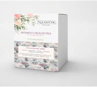 Namhya Ayurveda Chamomile Loose Tea Helps Digestion, Calm & Restful Sleep with Natural Chamomile Flower - Caffeine Free Ayurvedic Calming & Soothing Herbal Tea for Evening Relaxation - 100 Gram