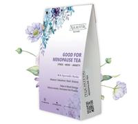 Namhya Ayurveda Good for Menopause Support Tea for Mood Swings, Hot Flashes & Fatigue - Women Hormone Balance Loose Leaf Chai with Ayurvedic Herbs Shatavari, Brahmi & Basil - 25 Tea Bags Pack of 1