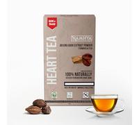 Namhya Ayurveda Heart Tea Supports Heart Health, Blood Pressure & Cholesterol with Arjuna Bark Extract Powder - Ayurvedic Herbal Loose Tea - Traditional Wellness Formula for Better Oxygen Flow - 150g