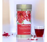 Namhya Ayurveda Hibiscus Tea Bags Supports Mood, Calmness & Digestive Wellness with Natural Antioxidant Rich Hibiscus Flowers - Caffeine Free Herbal Tea for Skin Health & Immune System - 40g - 20 Bags