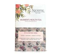 Namhya Ayurveda Women Health Green Tea Supports Ease in PMS, PCOS, Hormonal Balance, Estrogen Regulation, Menstrual Health & Pain-Free Periods with Shatavari, Ashoka & Ashwagandha - 25 Tea Bags