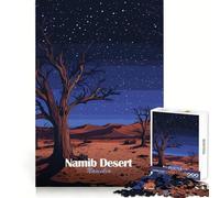 Namib Desert Night Jigsaw Puzzles for Adults 1000 Mind Exercise Toy Relax Time Design Assembly (38x52cm)