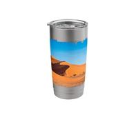 Namib Desert Sand Dunes Landscape Namibia Scene Stainless Steel Insulated Tumbler
