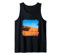 Namib Desert Sand Dunes Landscape Namibia Scene Tank Top