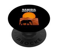 Namib Namibia Elephant Sunset PopSockets Adhesive PopGrip