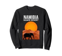 Namib Namibia Elephant Sunset Sweatshirt