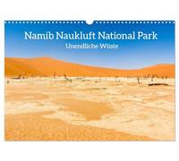 Namib Naukluft National Park - Infinite Desert UK-Version (Wall Calendar 2026 DIN A3 Landscape), CALVENDO 12 Month Wall Calendar