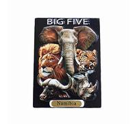 Namibia 3D Big Animals Refrigerator Magnet Resin Travel Souvenirs,Handmade Home & Kitchen Decoration Namibia Fridge Magnet Collection Gift
