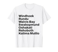 Namibia Cities and Towns Travel T-Shirt