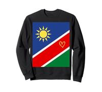 Namibia Flag Namibian Heart Proud Heritage National Day Sweatshirt