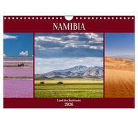 Namibia - land of contrasts UK-Version (Wall Calendar 2026 DIN A4 Landscape), CALVENDO 12 Month Wall Calendar