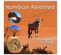 Namibian Adventure (Wall Calendar 2026 12 × 12 Inch) CALVENDO 12 Month Wall Calendar: This product covers an exciting photo series of this popular Southern African country.