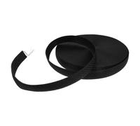 NAMOARLY 1 Roll Black Polypropylene Bias Binding Tape for Car Rug Edge Repair Projects and DIY Craft, 0.98 Inch Width, 55 Yards Length, Sturdy Carpet Binding Ribbon for Carpet Quilting