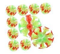 NAMOARLY 10 Pcs Creative Suction Cup Balls for Fun Glow the Dark for Parent Interaction Material Safe Non Toxic for Boys and Playtime Activities