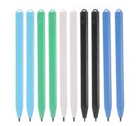 NAMOARLY 10 Pcs Lcd Writing Tablet Pens with Fine Tip Stylus for Touch Screens, Plastic Stylus Pens for Tablets and Drawing Boards, Multi-color Set for Digital Painting and Note Taking