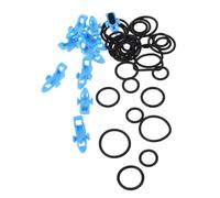 NAMOARLY 10 Sets Bait Hook Keeper with Rings for Fishing Rod Portable Lightweight Fishing Tools with Smooth Surface Space-saving Design for Secure Lure Hanging