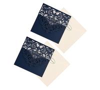 NAMOARLY 10 Sets Wedding Invitation Cards Hallow Invitation Cards Business Invitations Romantic Greeting Card