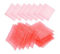 NAMOARLY 100pcs Red Anti-static Bubble Pouches Thickened Protective Wrap Bags with Cushioning for Shipping Moving Mailing and Storage Bulk Packaging