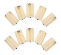 NAMOARLY 10pcs Aa Battery Adapter Holder 3 Cells Parallel Battery Holder Case Box for Electronics, Plastic and Alloy Material, Reusable Convenient Backup Solution for Emergencies and Daily