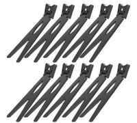 NAMOARLY 10pcs Black Plastic Photo Frame Back Stand Bracket for Photo Frames Replacement Support to Prevent Falling Suitable for Homes and Studios Sturdy Tabletop