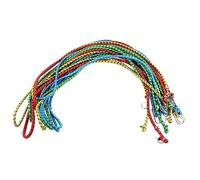 NAMOARLY 10pcs Bungee Straps Heavy Duty Elastic Luggage Rope for Bike Rack Ratchet Straps Hooks Thick Hooks Random Color