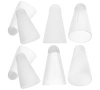 NAMOARLY 10pcs Fiber Stylus Tip Covers for Pencil Generation Skin-friendly Non-slip Protective Caps with Full Coverage Design Lightweight Digital Pen Nibs Replacement for Tablet Touch