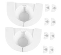 NAMOARLY 10pcs Measuring Stool Sample Kit for Women Multifunctional Toilet Stool Hats for Sample Catching and Long-term Use