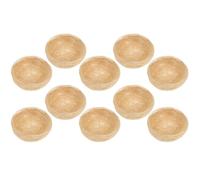 NAMOARLY 10Pcs Simulated Bird Nest Artificial Rustic Bird Nests for Garden Decoration Craft Projects Easter Ornaments and Party Decorations