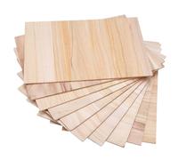 NAMOARLY 10pcs Wooden Breaking Board Taekwondo Practicing Board Khaki Color Concentration Training Performing Prop for Martial Arts Training Boys and Girls Children