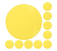 NAMOARLY 10pcs Yellow Gel Filter for LED Bulbs and Spotlights, 1.97 Inch Pet Lighting Gel Sheets with Vibrant Colors and Simple Installation for Relaxation and Living Space