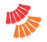NAMOARLY 12pcs Rubber Arrow Tips for Practice Arrows, Soft Blunt End Safety Arrowheads to Minimise Damage and Reduce Injury Risk, Suitable for Home Backyards and Indoor Sessions