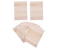NAMOARLY 12Pcs Taekwondo Breaking Boards Wood Set - 0.6Cm Thick Karate Training and Demo Breakable Planks for Martial Arts Practice and Competition