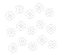 NAMOARLY 15pcs Small Plastic Pickle Jar Press Mesh Fermenting Tool Compact Fermentation Helper for Pickling Vegetables Kimchi Sauerkraut and Home Brewing