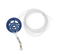 NAMOARLY 18 Strings Strand PE Cast Net Repair Line Transparent Fishing Puller String with Enhanced Pull Strength Low Water Drag Easy Replacement for Freshwater Saltwater Fishing Nets