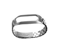 NAMOARLY 1pc Durable Stainless Steel Watch Strap Replacement for Touch Elegant Silver Wristband present for Men Strong and Stylish Design