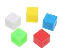 NAMOARLY 200 Pcs Small Cubes Mathematical Geometry Teaching Aids for Elementary School Solid Blocks for Counting Building and Intelligence Development Practical Educational Accessories for