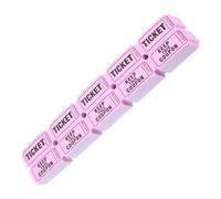NAMOARLY 200pcs Pink Raffle Tickets Double Carnival Tickets Roll for Events Classroom Rewards Fundraiser Halloween Christmas Carnivals Celebration