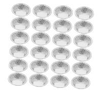 NAMOARLY 200Pcs Small Foil Egg Tart Trays Baking Liners for Muffins Cupcakes Lightweight Aluminum Foil Dishes for Home Kitchen Bakery Restaurant Use